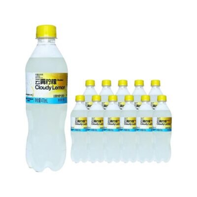 Costco Cloudy Lemon Sparkling Juice Drink 470ml x 12 – Limited Import