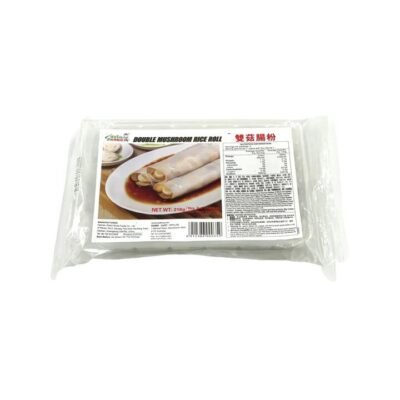 Sinda Double Mushroom Rice Rolls 4 Pieces 218g - Cantonese Cheung Fun
