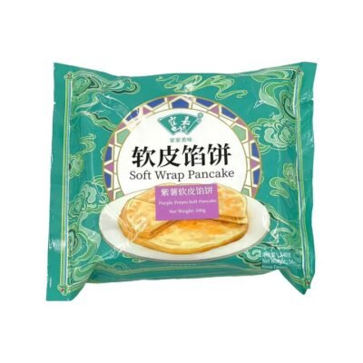 Huo Jia Frozen Purple Potato Soft Wrap Pancake 540g