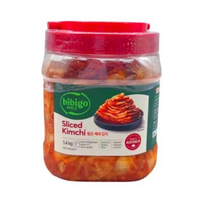 Bibigo Sliced Kimchi 1.4kg - Korean Fermented Napa Cabbage