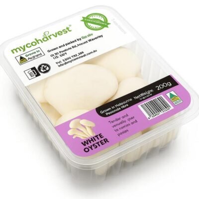 Mycoharvest White Oyster Mushrooms 200g