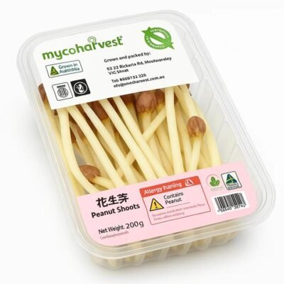 Mycoharvest Peanut Shoots 200g – Rare Variety