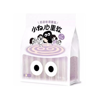 Xiaobai Xinliruan Crustless Taro Toast Bread 288g – Soft Sliced Bread for Breakfast & Snacks Gourmet Grocer Xiaobai Xinliruan Crustless Taro Toast Bread 288g - Soft Sliced Bread for Breakfast & Snacks