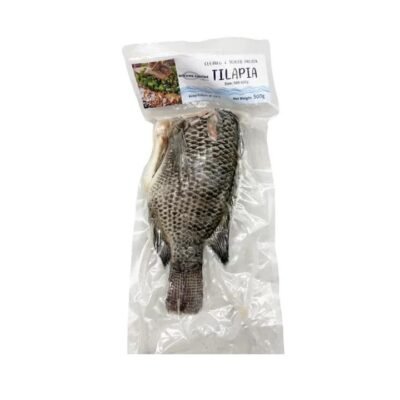 Oceans Empire Cleaned & Scaled Frozen Tilapia (Headless) 500g
