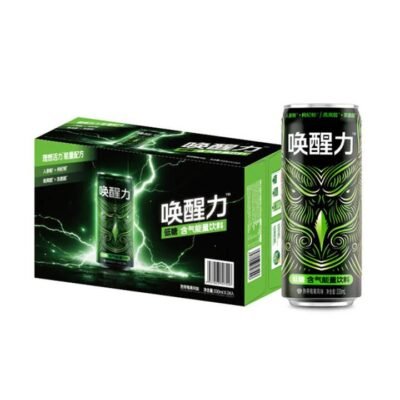 Huanxingli Low Sugar Carbonated Energy Drink 330mL x 24 Cans – Limited Import