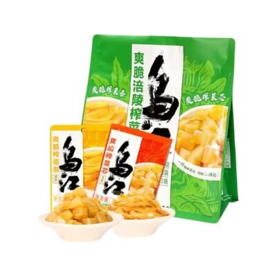 Wujiang Crunchy Fuling Pickled Mustard Stems 68g x 24 – Limited Import