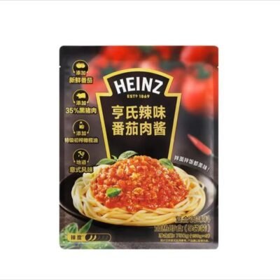 Heinz Spicy Tomato Meat Pasta Sauce 5 x 150g – Limited Import