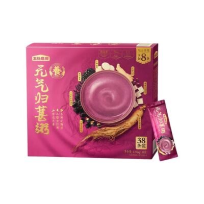 Wugu Mofang Vitality Mulberry Herbal Grain Porridge – 38 Sachets (1.216kg) – Limited Import