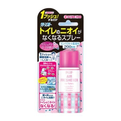 Kincho Toilet Air Freshener Spray – Luxury Rose, 200 Uses