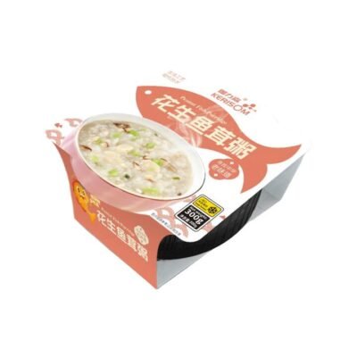 KERISOM Frozen Peanut & Fish Congee 300g - Chinese Rice Porridge