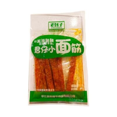 Junzai Spicy Wheat Gluten Strips 109g