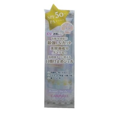 CANMAKE Mermaid Skin Gel UV Sunscreen SPF50+ PA++++ 01 Clear 40g