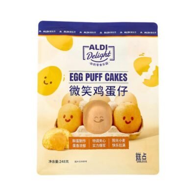 Aldi Delight Egg Puff Cakes 248g – Limited Import