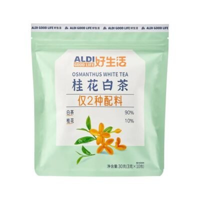 ALDI Good Life Osmanthus White Tea 30g (3g x 10 Sachets) – Limited Import