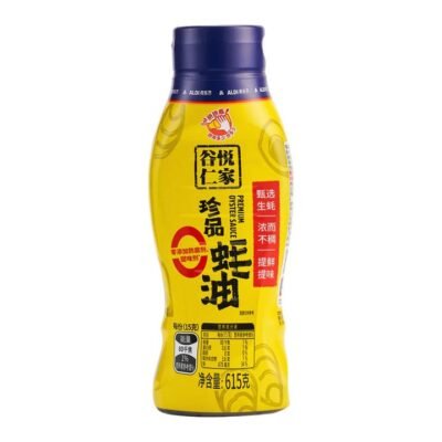 Guyue Renjia Premium Oyster Sauce (No Added Preservatives or Sweeteners) 615g – Limited Import