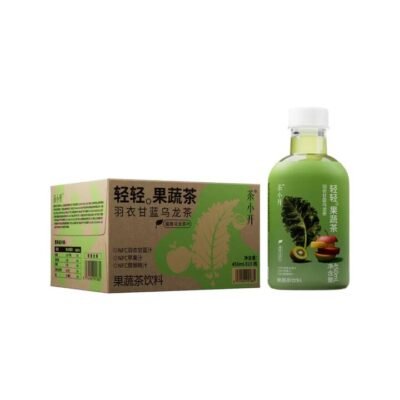 Cha Xiaokai Light Fruit & Vegetable Tea – Kale Oolong 450ml x 15 Bottles