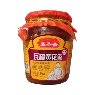 Ya Sheng Zhai Clay-Pot Yellow Croaker Soup Base Original 350g - Chinese Fish Soup Seasoning