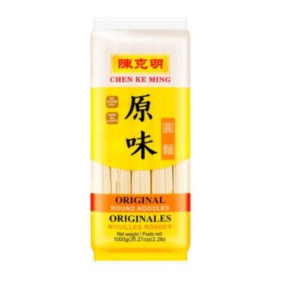 Chen Ke Ming Original Round Noodles 1000g - Dried Chinese Wheat Noodles