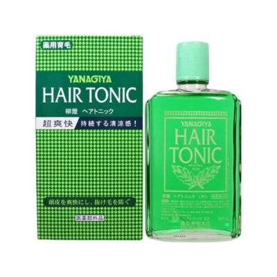 Yanagiya Menthol Hair Tonic 360ml - Scalp Refreshing Treatment