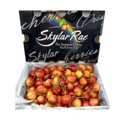 Tasmanian Skylar Rae White Cherries 32–34mm Gift Box 2kg