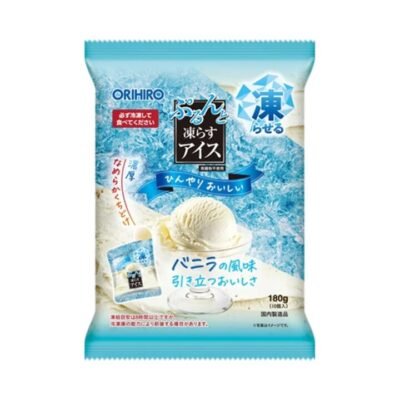 Orihiro Vanilla Ice Cream Flavoured Konjac Jelly 180g – Freeze-to-Enjoy Jelly Dessert Gourmet Grocer Orihiro Vanilla Ice Cream Flavoured Konjac Jelly 180g - Freeze-to-Enjoy Jelly Dessert