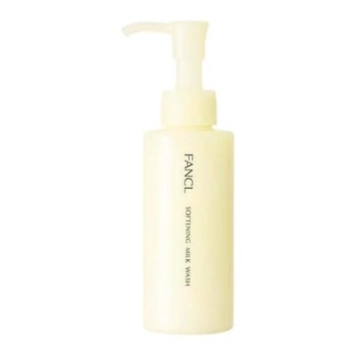 FANCL Softening Milk Wash 120ml – Morning Facial Cleanser for Soft Skin