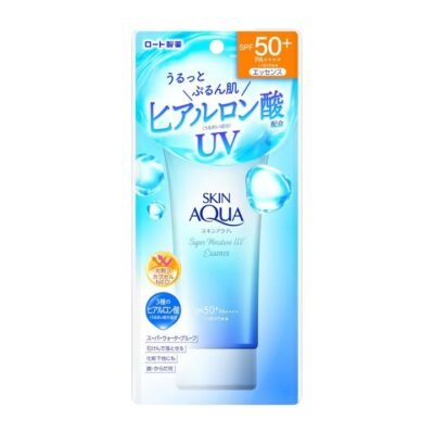 Skin Aqua Super Moisture UV Essence SPF50+ PA++++ 80g - Hydrating Water-Gel Sunscreen