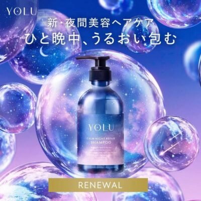 YOLU Calm Night Repair Shampoo 440ml - Night-Time Intensive Repair