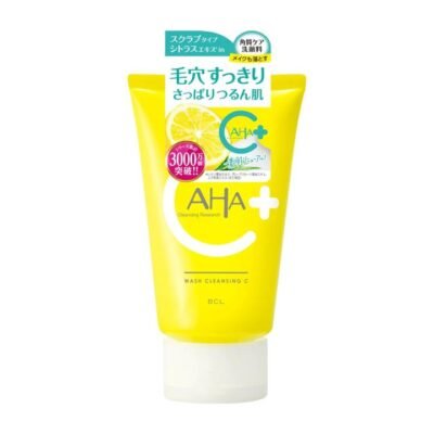 BCL AHA+ Vitamin C 3-in-1 Facial Cleanser 120g