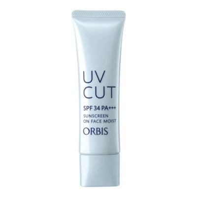 ORBIS UV Cut Sunscreen On Face Moist SPF34 PA+++ 35g - Oil-Free Makeup Base