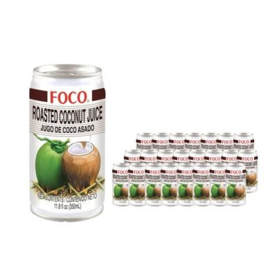 FOCO Roasted Coconut Juice 350mL - Case of 24 Cans