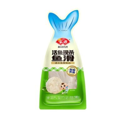 Anjoy Frozen Fish Paste 100g - For Hot Pot & Soup