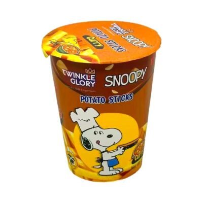 Twinkle Glory Snoopy Curry Flavoured Potato Sticks Cup 50g