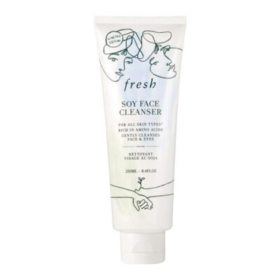 Fresh Soy Face Cleanser 250ml - Gentle Cleanser for Face & Eyes