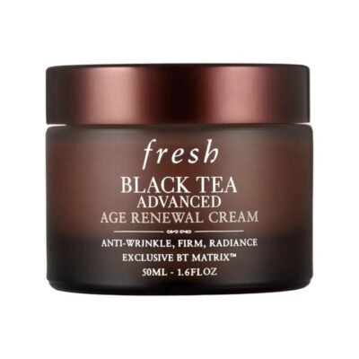 Fresh Black Tea Advanced Age Renewal Cream 50ml - Anti-Wrinkle & Firming Face Moisturiser