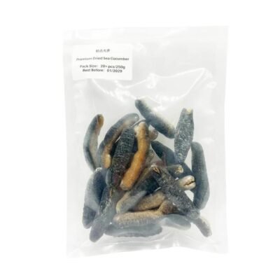 Premium Dried Sea Cucumber – 20+ Pieces, 250g