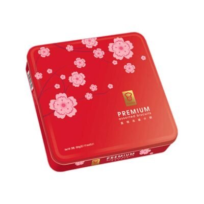 Garden Premium Assorted Biscuits Gift Tin 500g - Festive Biscuit Gift Box