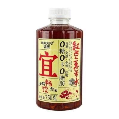 Ruiguo Red Bean & Job's Tears Herbal Drink 750g - Sugar-Free Coix Seed Water