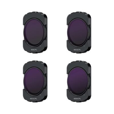 YSDY Pocket 3 ND/PL Filter Set – ND8, ND16, ND32, ND64 (Black Frame)