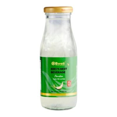 Bwell 100% Natural Thai Bird's Nest Beverage – Pandan Flavour 250ml