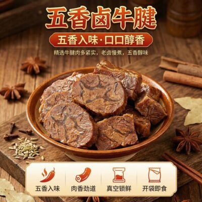 Five-Spice Braised Beef Shank 300g
