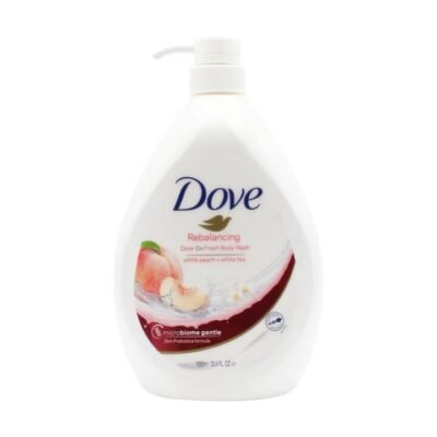 Dove Go Fresh Rebalancing Body Wash White Peach & White Tea 1000ml