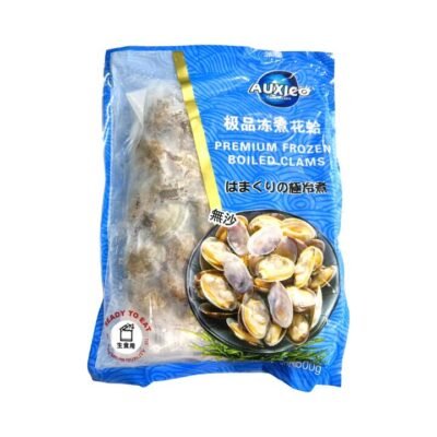 Auxico Premium Frozen Boiled Clams 500g – Ready to Eat