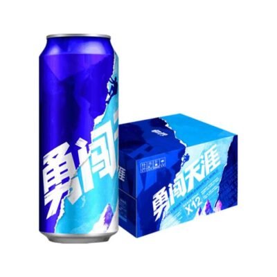 Snow Brave the World Lager Beer 3.8% 500ml Cans - Case of 12