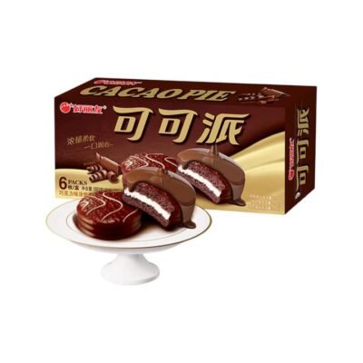 Orion Cacao Pie Chocolate Flavour 180g (6 Packs)