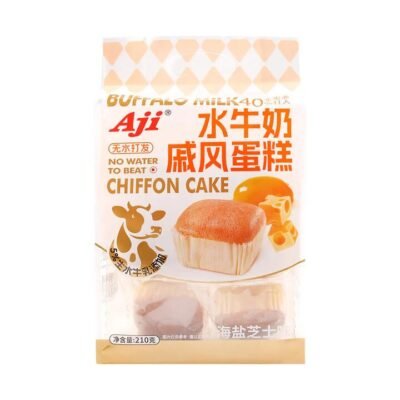 Aji Buffalo Milk Chiffon Cake – Sea Salt Cheese Flavour 210g