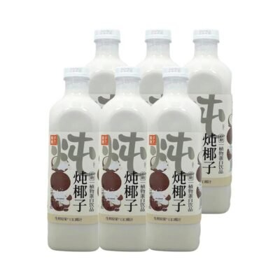 Guo Zi Shu Le Stewed Coconut Plant Protein Drink 1.25kg x 6 Bottles