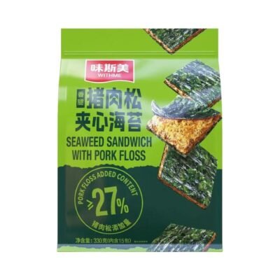 Withme Seaweed Sandwich with Pork Floss 330g – Limited Import