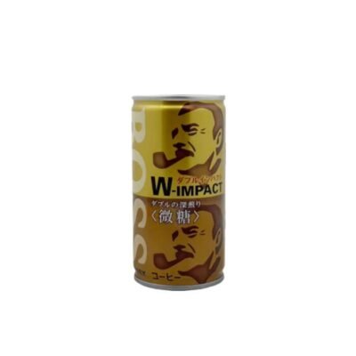 Suntory BOSS W-Impact Double Roast Low Sugar Coffee 185ml Gourmet Grocer Suntory BOSS W-Impact Double Roast Low Sugar Coffee 185ml