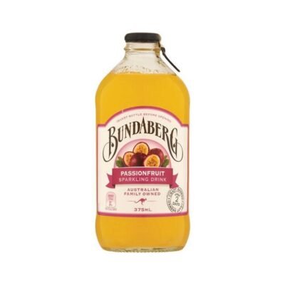 Bundaberg Passionfruit Sparkling Drink 375mL